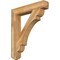 Ekena Millwork Olympic Craftsman Rough Sawn Bracket, Western Red Cedar, 6"W x 38"D x 44"H BKT06X38X44OLY04RWR - alternate 1